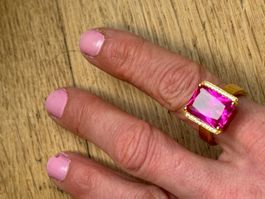 Bague rose neuve de la marque Sif Jakob