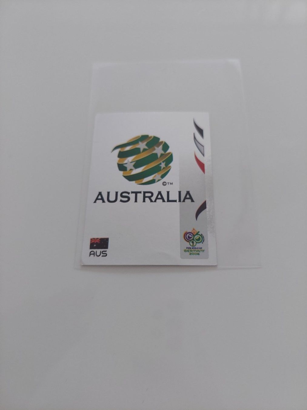 Panini Carte collezionabili: Australien Wappen/Loggo Glitzerbild WM 2006 – Usato da Köniz venduto da Toyscollect