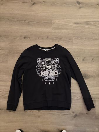 Kenzo Pullover - Schwarzer Tiger Sweater L, Top Zustand!