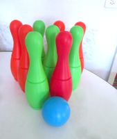 9 Plastikkegelspiel