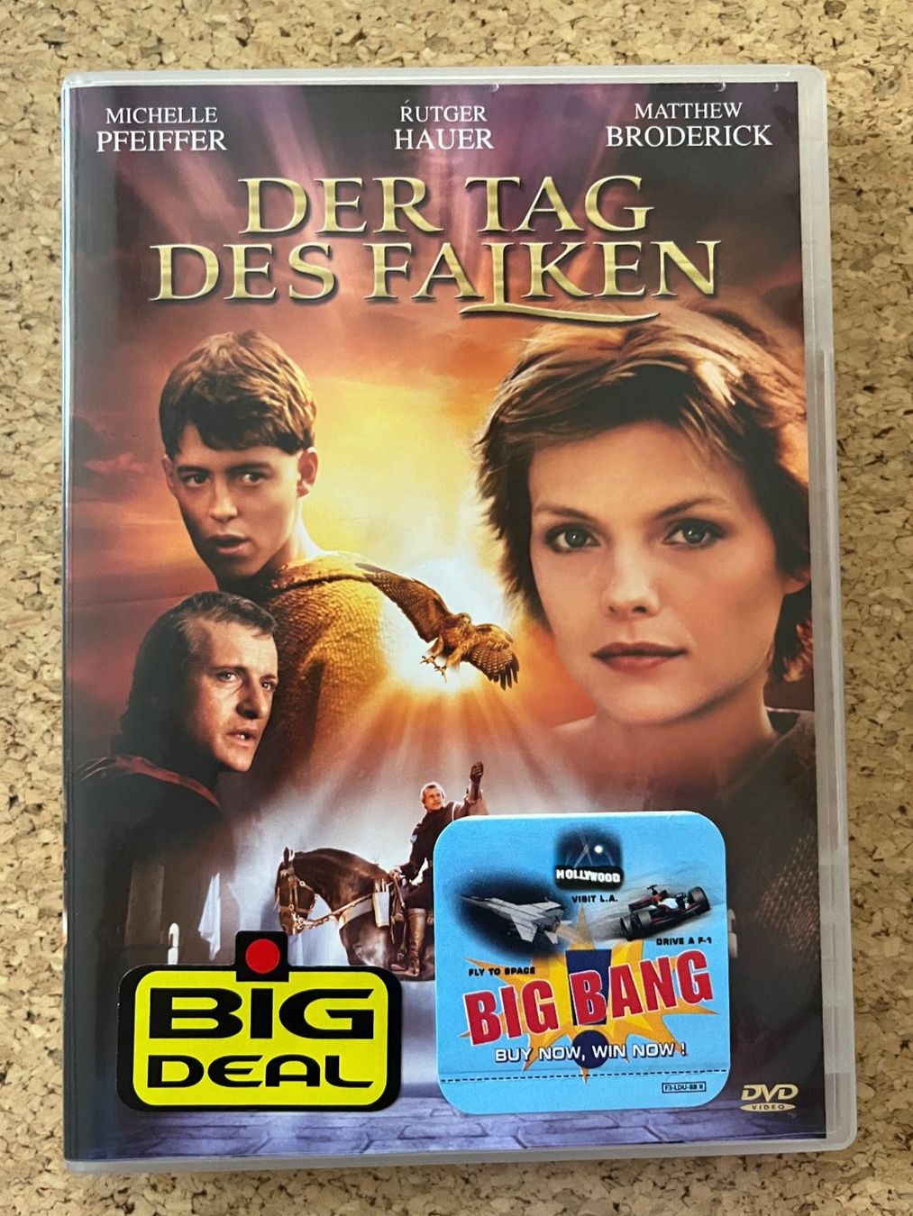 Tutti i DVDs: DVD "Der Tag des Falken" – Usato da Grosswangen venduto da Vita500