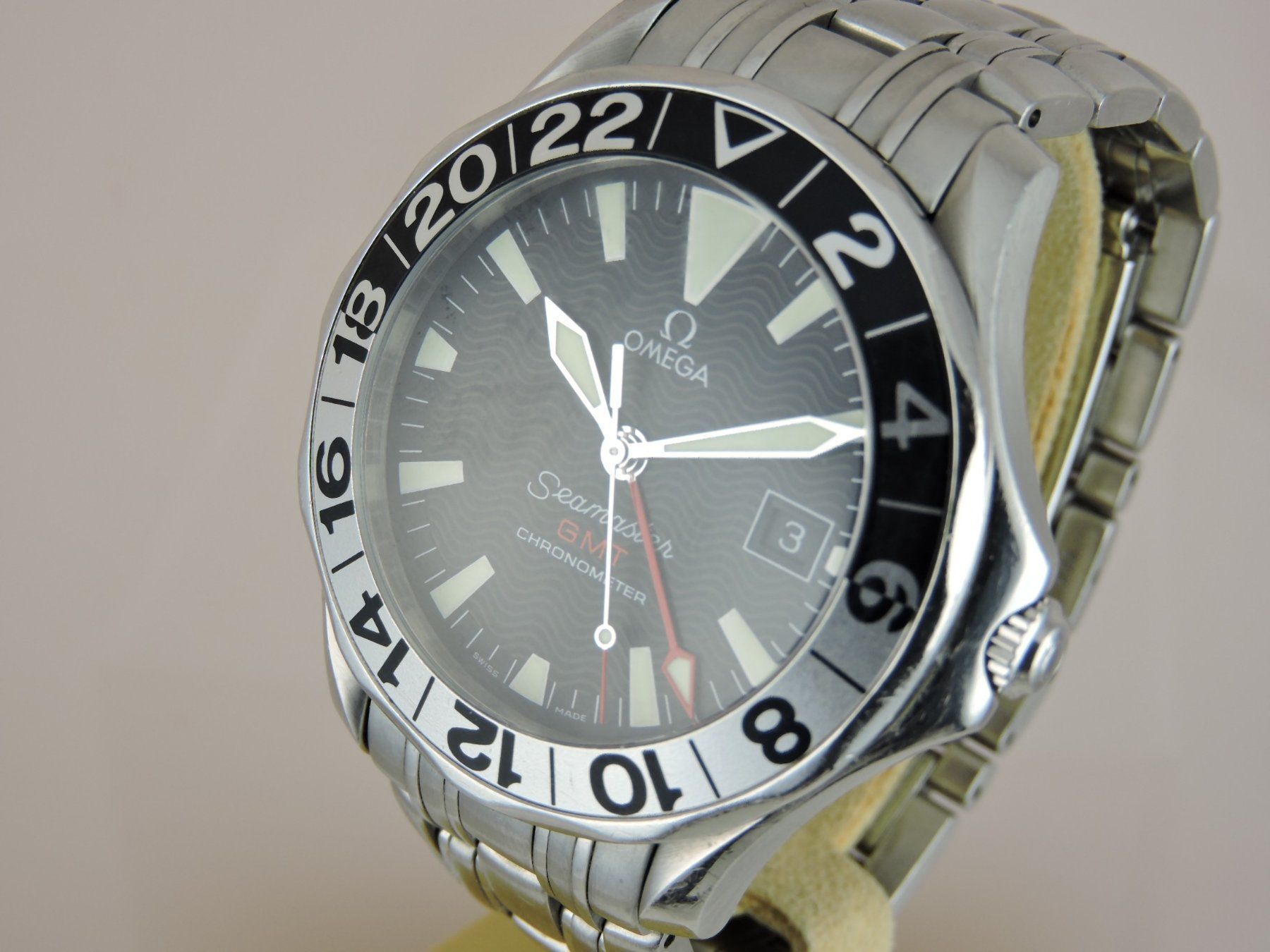 Omega Orologi: Omega Seamaster 300M GMT Chronometer - Box, EoA, Service – Usato da Bern venduto da Vintage-Oyster 5