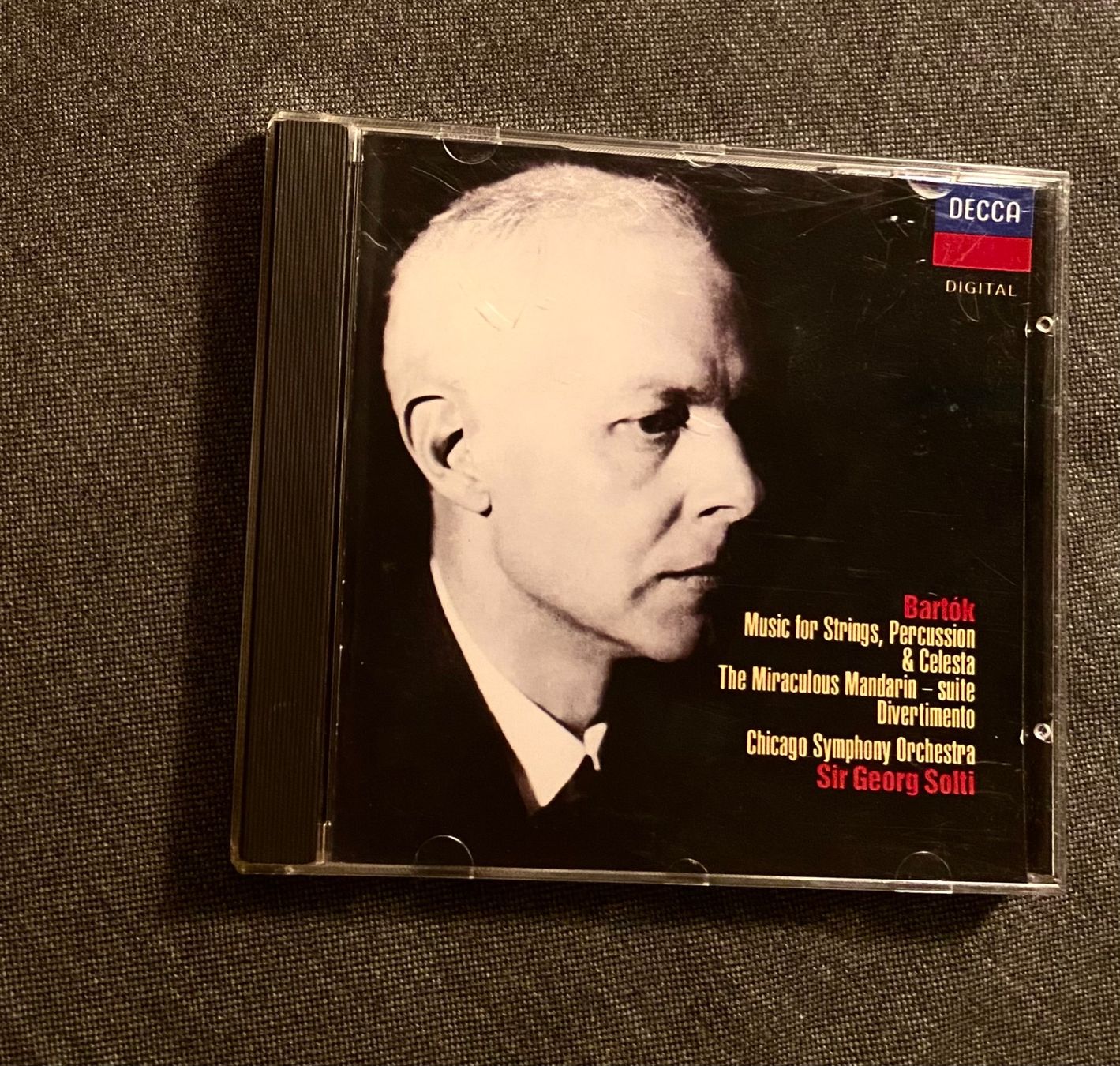 CD: Bartók • Georg Solti CD Music For Strings, Percussion – Usato da Luzern venduto da Lycka 2