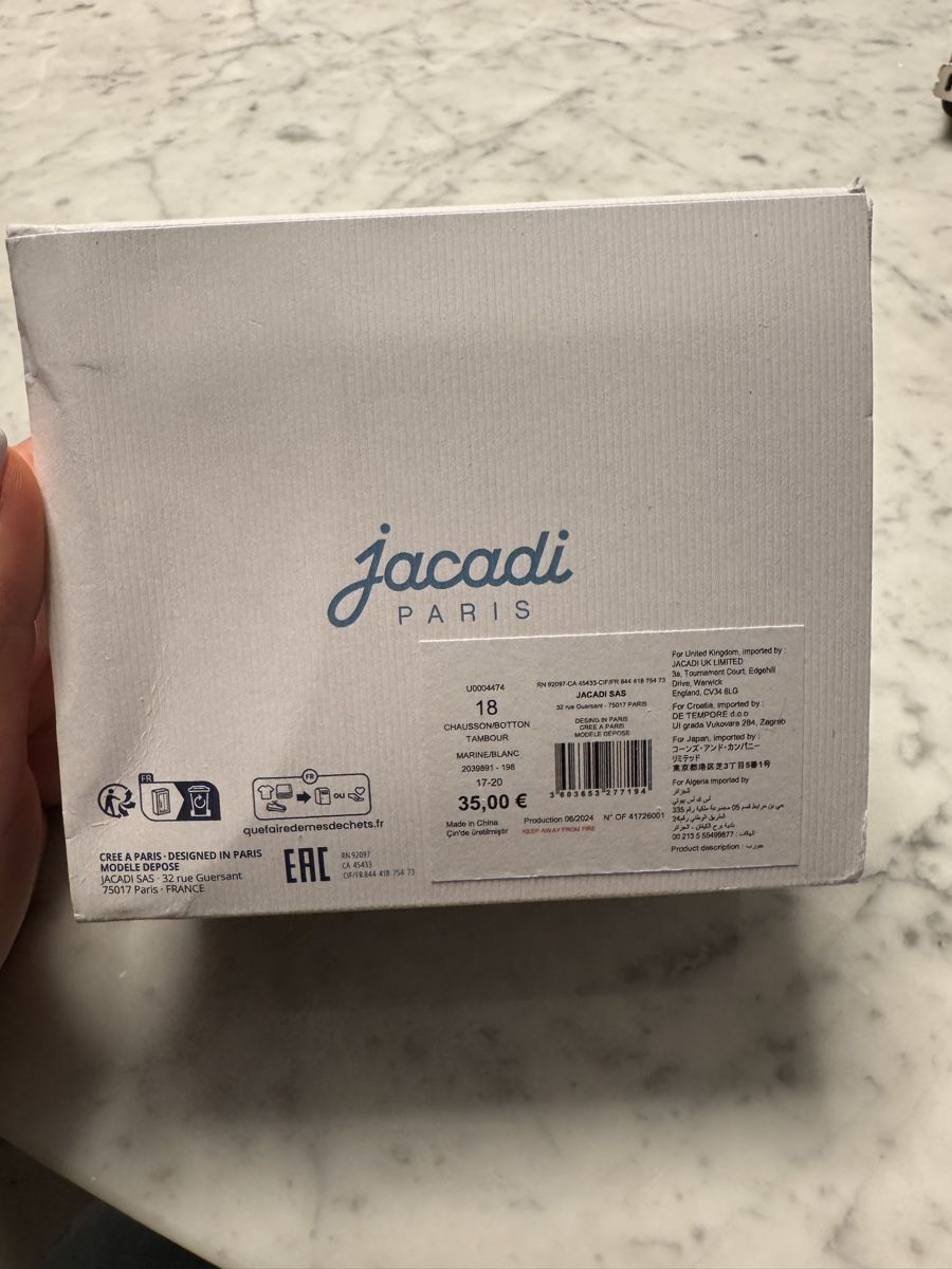 Jacadi Scarpe per ragazzi: Jacadi Schuhe Größe 18 – Nuovo e nell'imballaggio originale da Altendorf venduto da Aleksandrasa 2