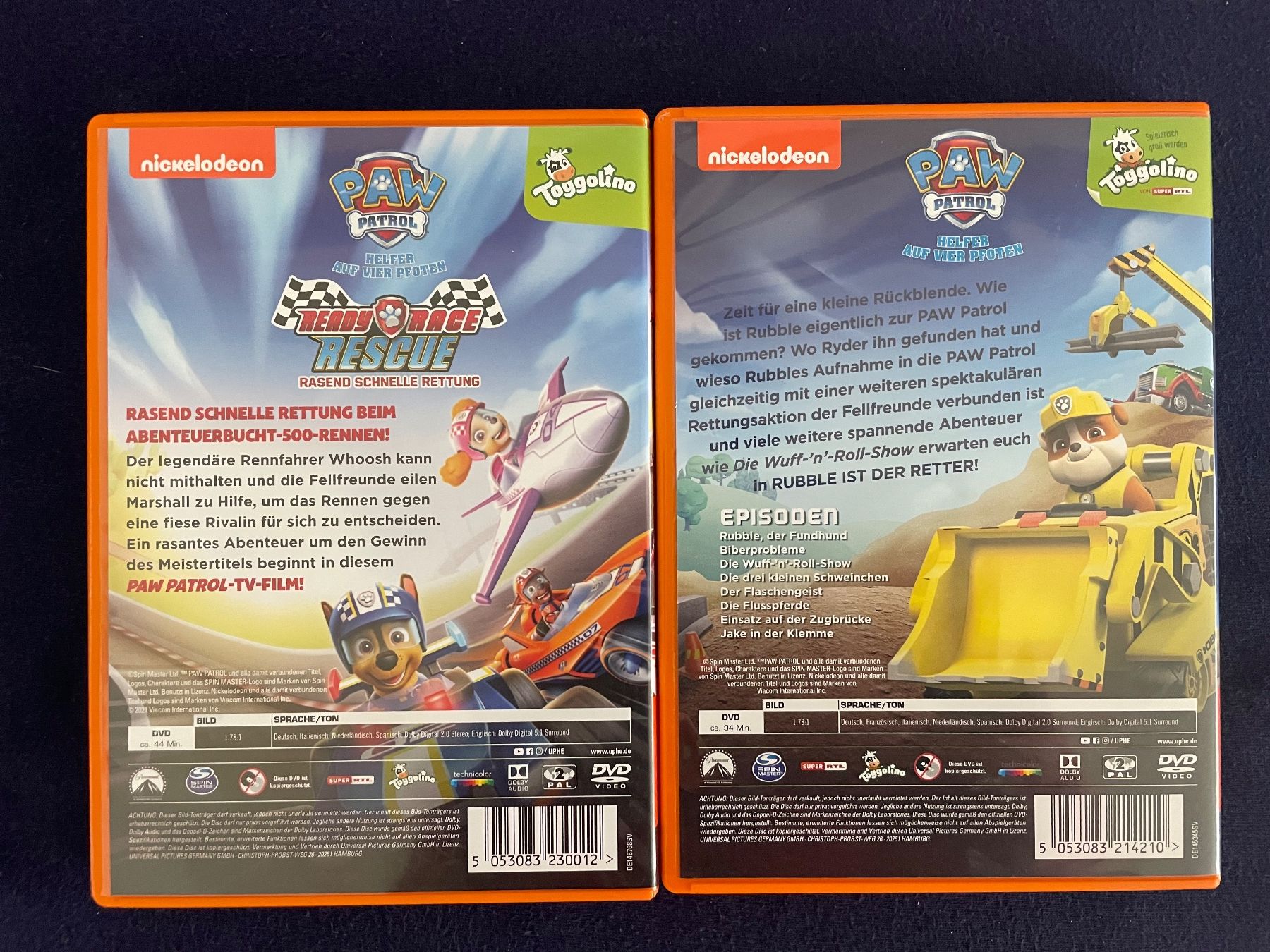 Tutti i DVDs: Paw Patrol - 2 DVDs – Usato da Aarau Rohr venduto da Rokazo 1