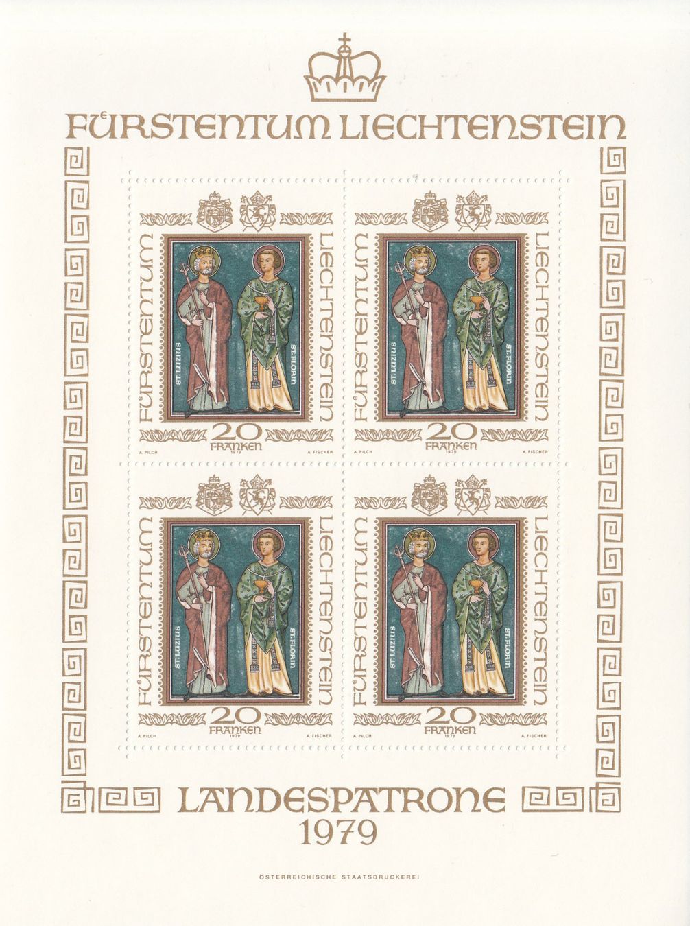 Alle Briefmarken: LBK 672 Kleinbogen postfrisch – Gebraucht aus Bürglen TG von StampGraf