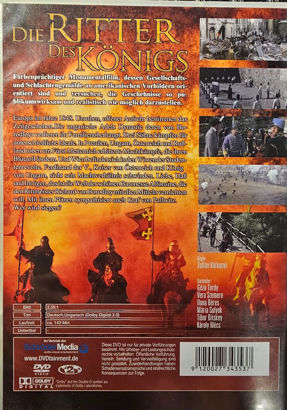 Tutti i DVDs: Die Ritter des Königs – Usato da Wahlen b. Laufen venduto da Cg10 1