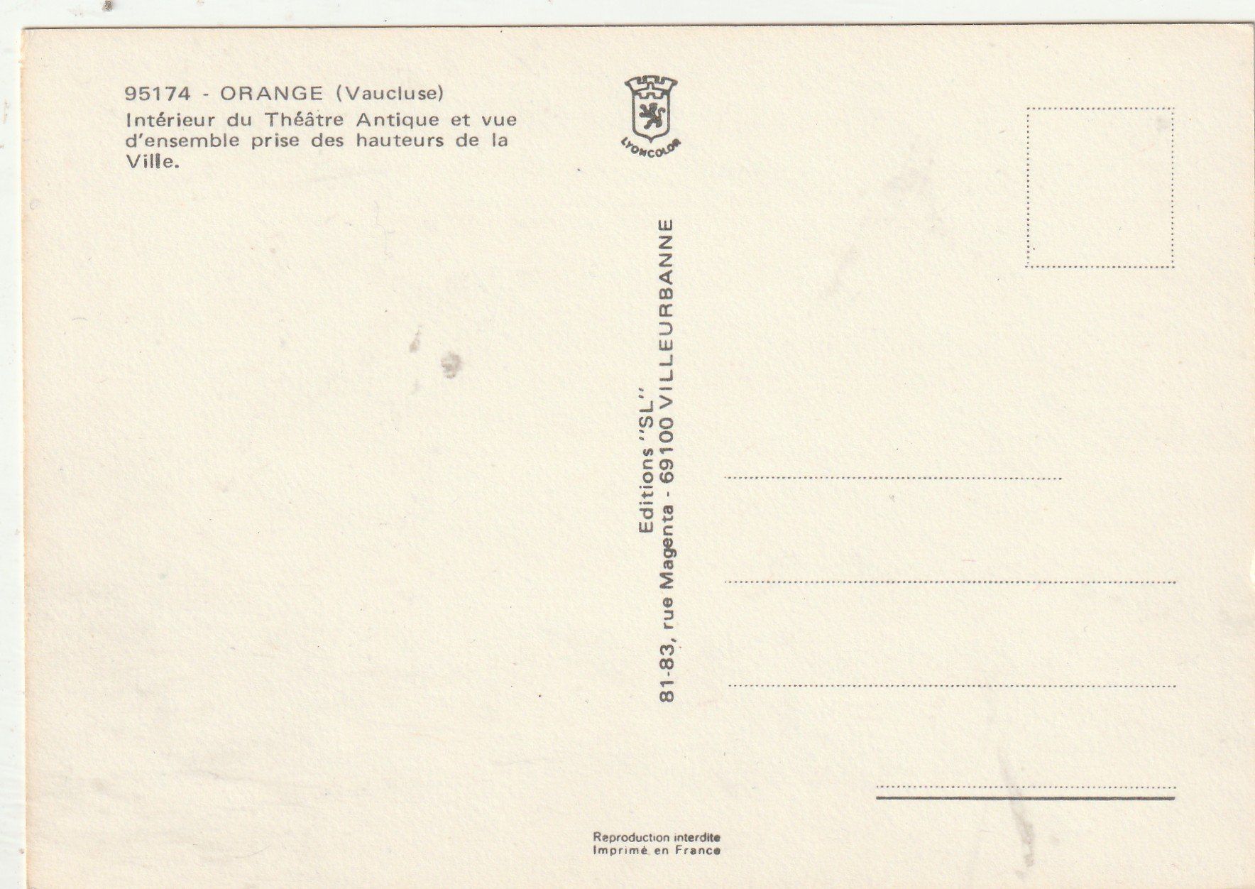Cartoline postali: ORANGGE Antike – Usato da Lumbrein venduto da made02 1