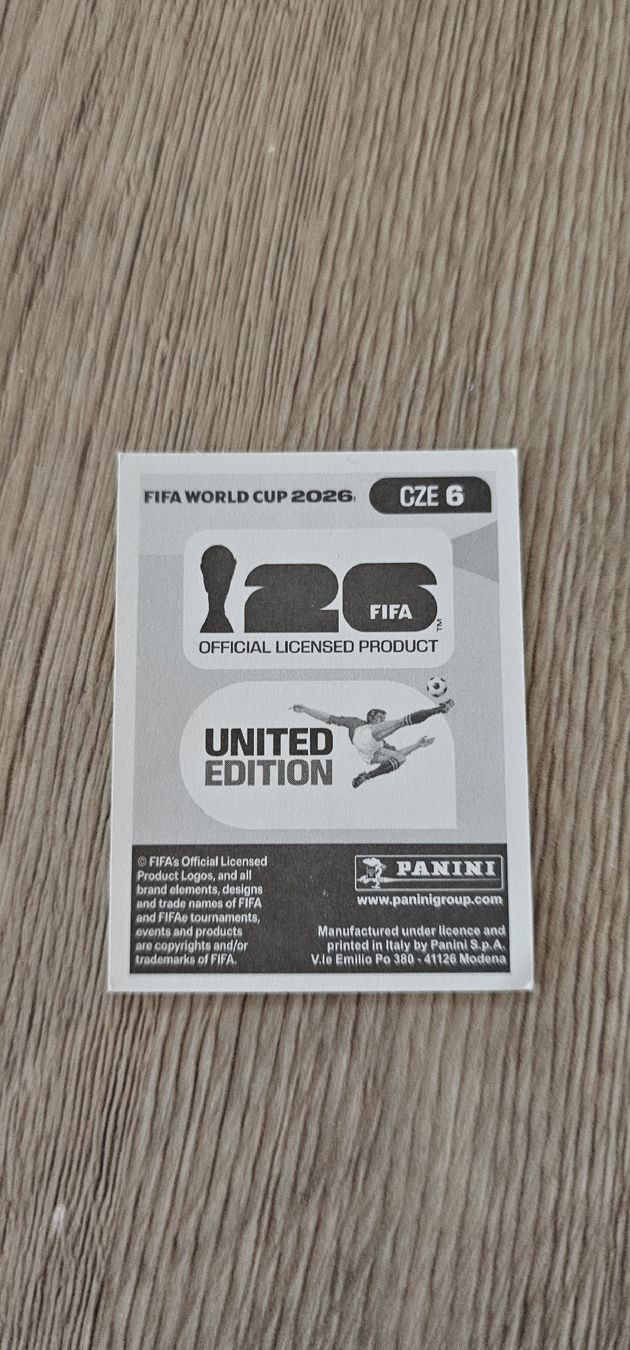 Panini Cartes à collectionner: Fifa World Cup Panini CZE 6 – Neuf avec emballage d'origine à Biel VS par volcom8702 1