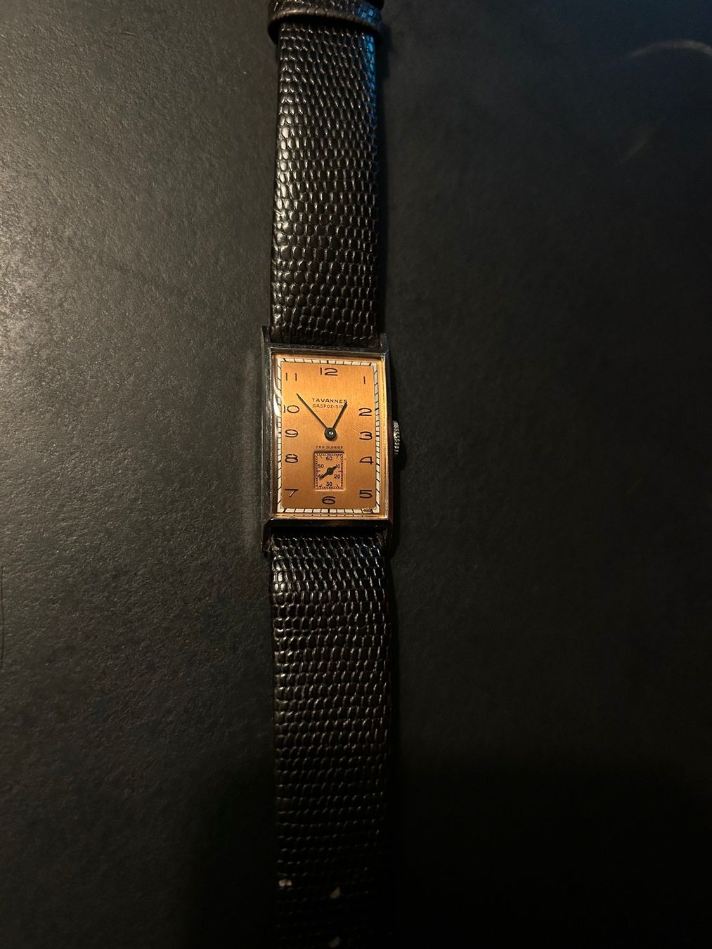 Montres: Tavannes Watersport Rectangulaire type "Tank" – D'occasion à Pully par sna_phf2 1
