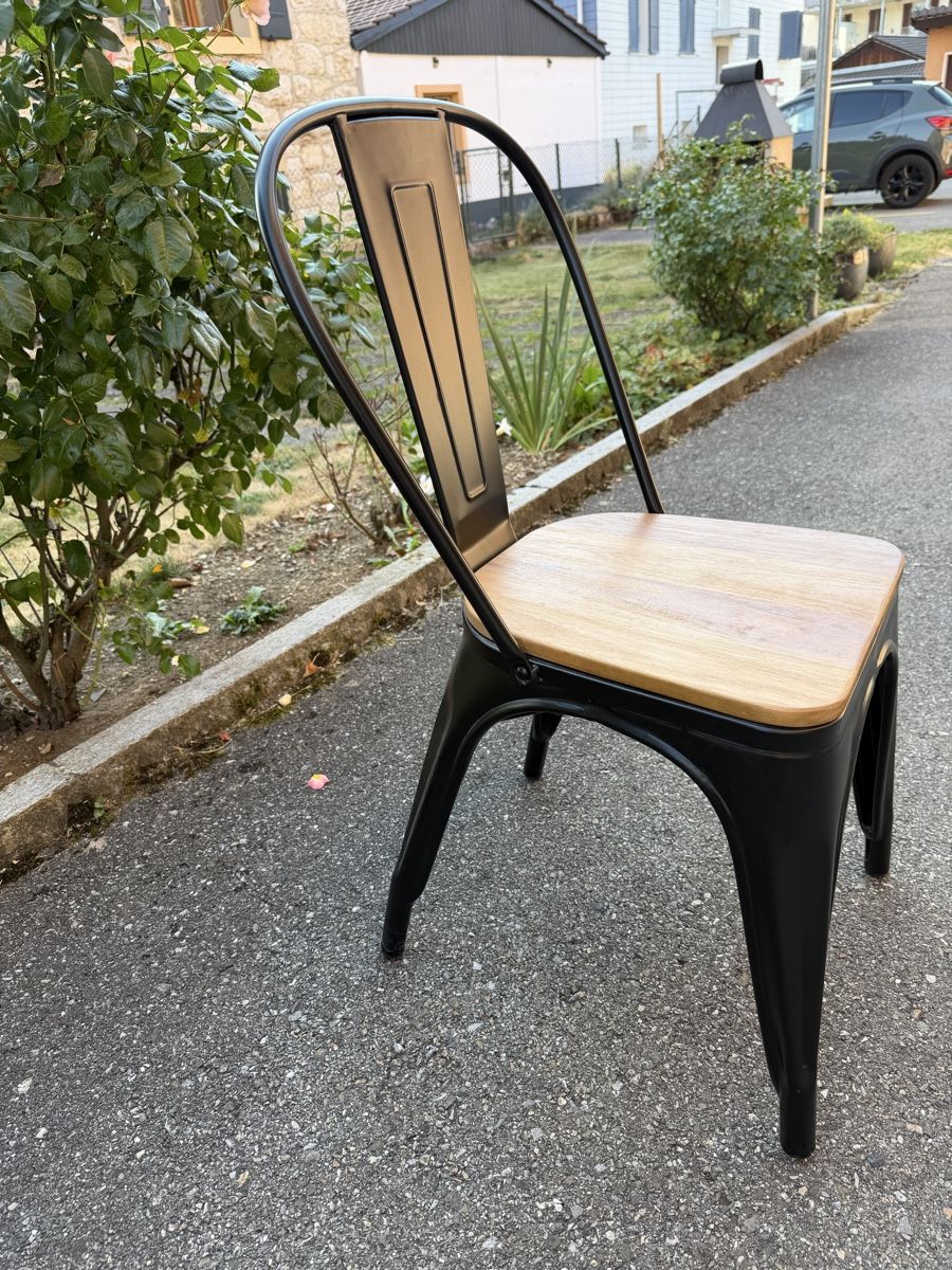 Stühle: Chaise style industriel neuve .  – Neu und originalverpackt aus Dombresson von feline_ne 2