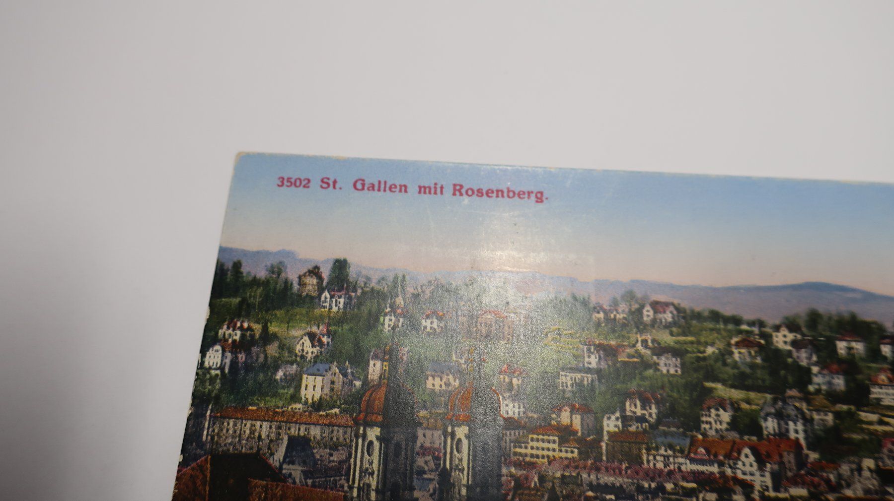 Cartes postales: St. gallen mit Rosenberg N° 3502 – D'occasion à Cormoret par Pascalll2001 2