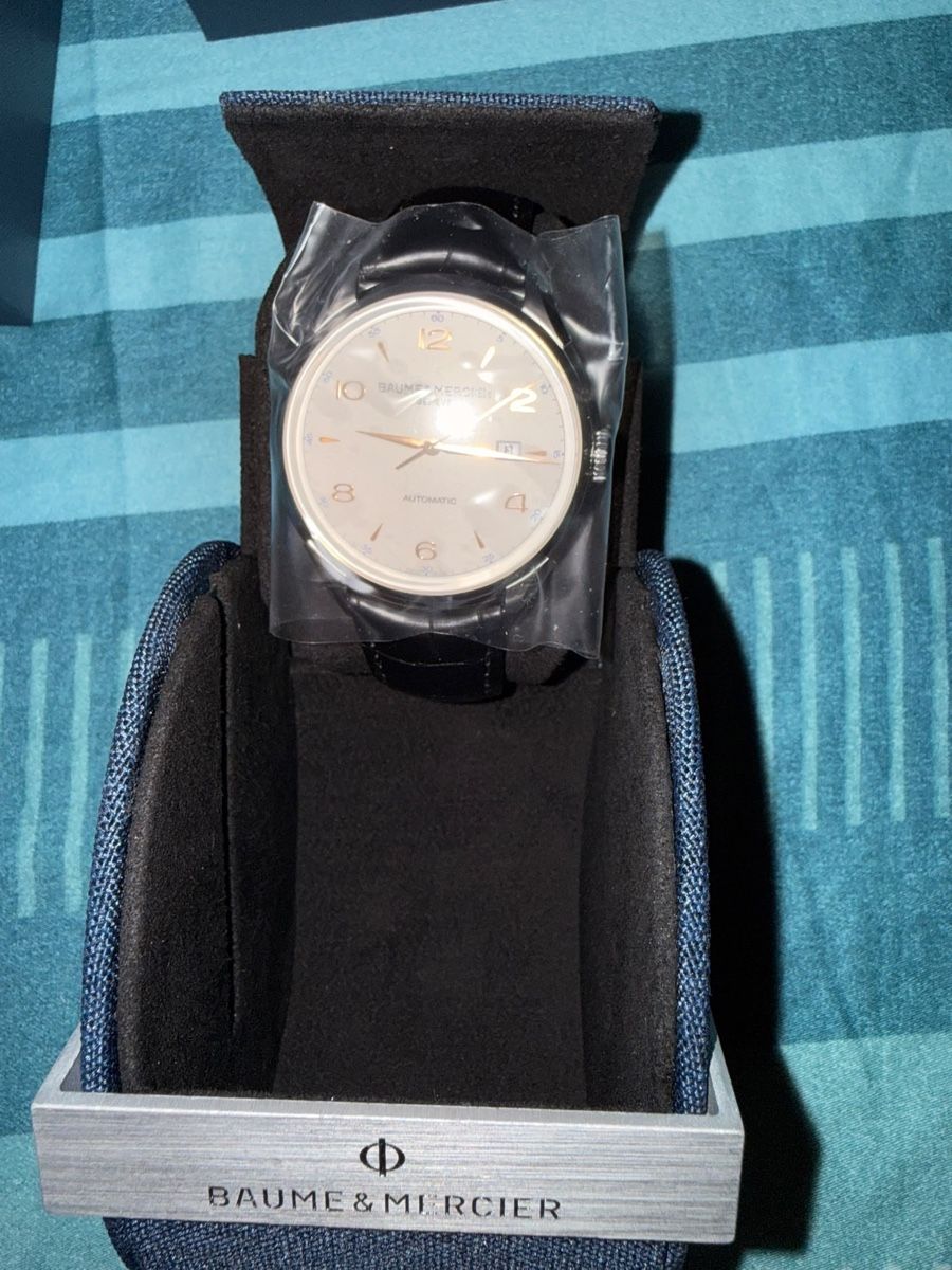 Baume & Mercier Uhren: Baume & Mercier Clifton Automatic Neu & ungetragen – Neu und originalverpackt aus Perlen von fra_jjt6 1