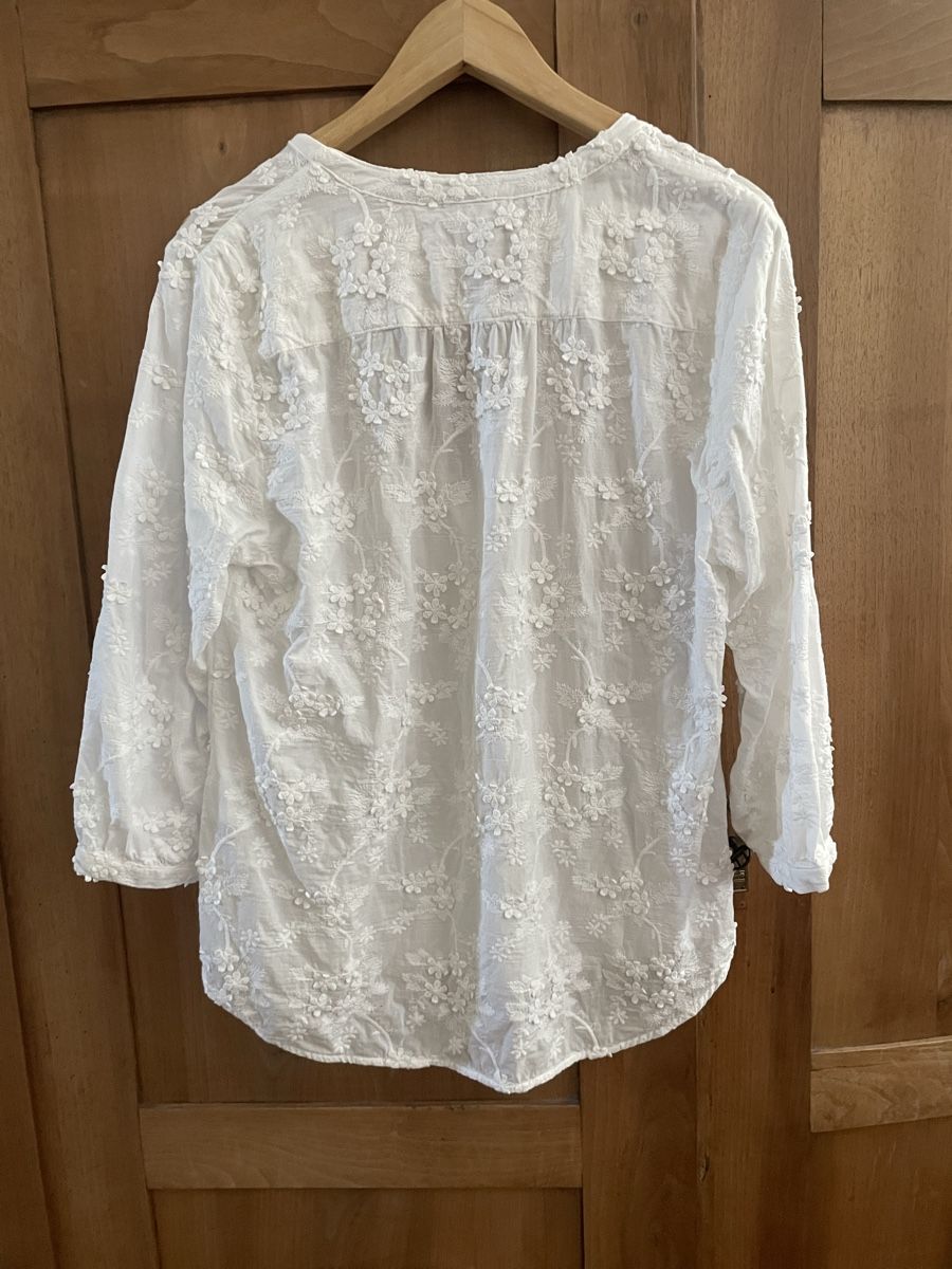 Brax Camicette: Bluse von Brax, Gr. 40, florales Muster – Nuovo (secondo la descrizione) da Basel venduto da san_bmq6 2