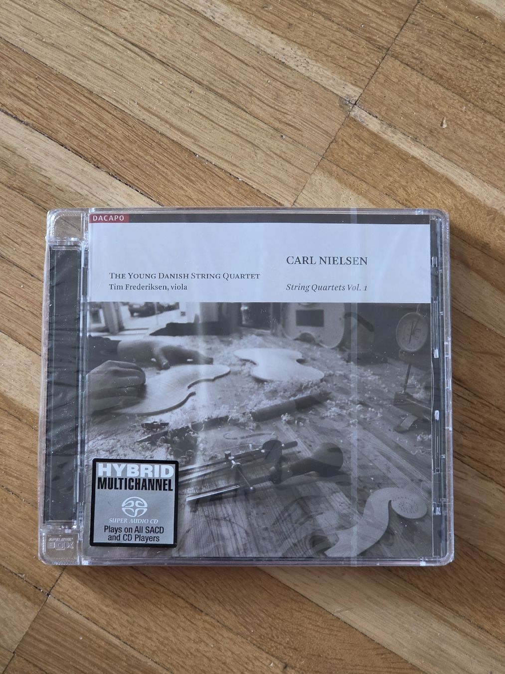 CD: SACD: Carl Nielsen String Quartets Vol. 1 – Nuovo e nell'imballaggio originale da Aesch BL venduto da immon
