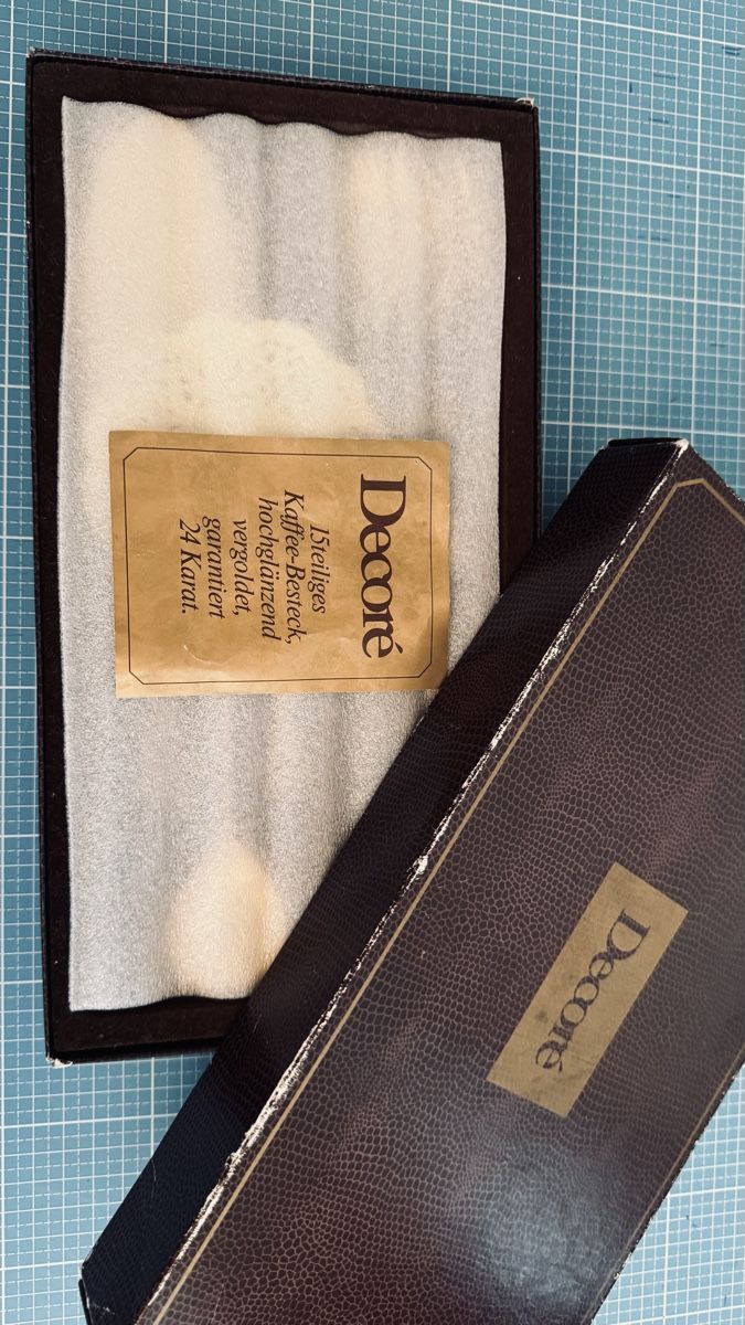 Set di posate: Decoré Besteck vergoldet – Usato da Rüschlikon venduto da Zorro8803 2
