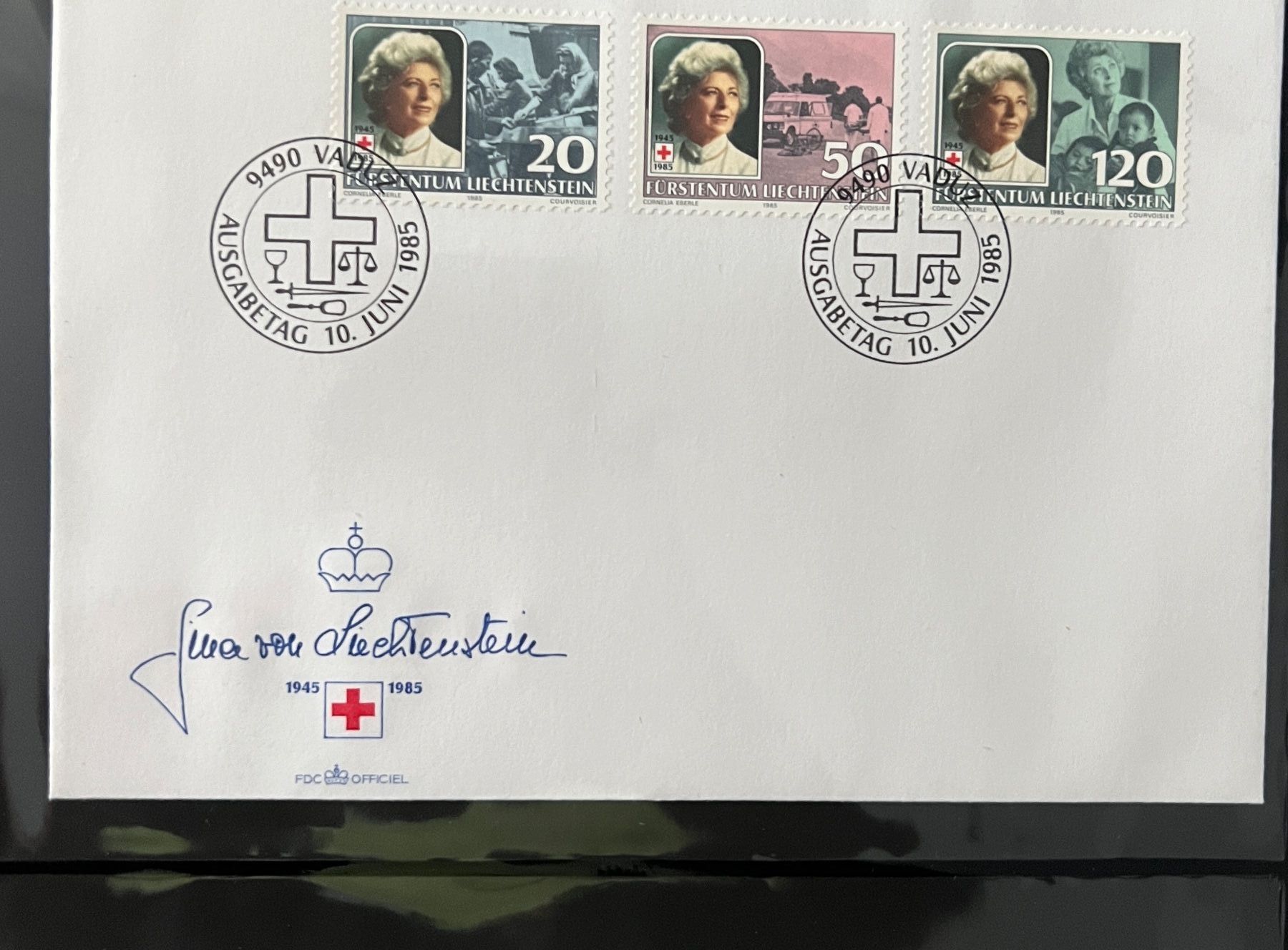 Alle Briefmarken: Erstagsbrief 1985 – Gebraucht aus Rotkreuz von Parcore
