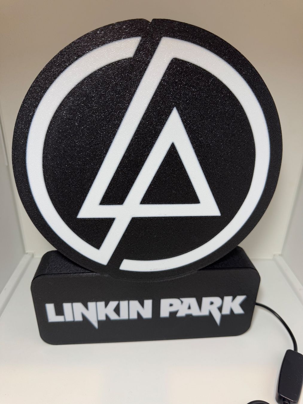 Lampen: Lightbox lampe led Blanc et RGB LINKIN PARK – Neu (gemäss Beschreibung) aus Vicques von PAMB3D