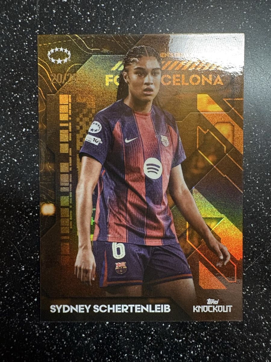 Topps Carte collezionabili: Topps Knockout UWCL Sydney Schertenleib /25 – Nuovo (secondo la descrizione) da Kiesen venduto da jan_siegenthaler