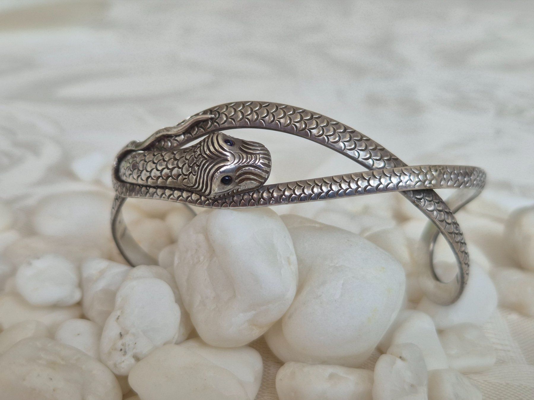 Bracciali & Braccialetti: Oberarmband Schlange Silber 925 – Usato da Dielsdorf venduto da kumsch