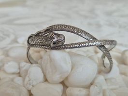 Oberarmband Schlange Silber 925