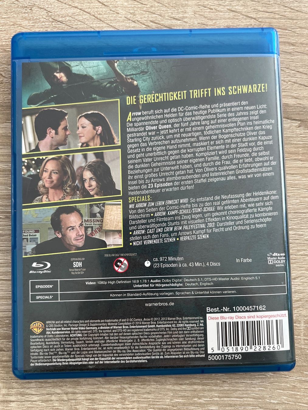 Alle DVDs: Arrow Staffel 1 Blu-ray – Gebraucht aus Au ZH von blurayundvideospiele 1