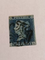Two Pence Blue 1841, Platte 3
