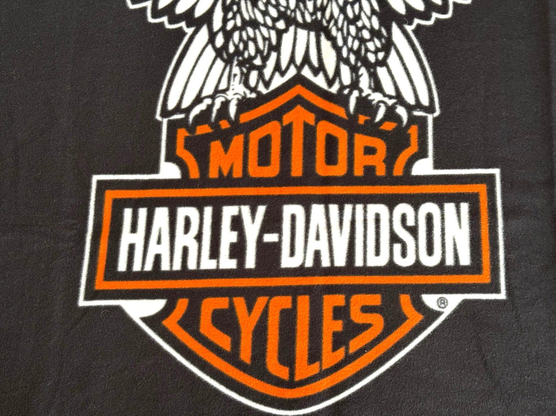 Coperte: Harley-Davidson Fleece-Decke – Usato da Frauenkappelen venduto da HDPerle 5