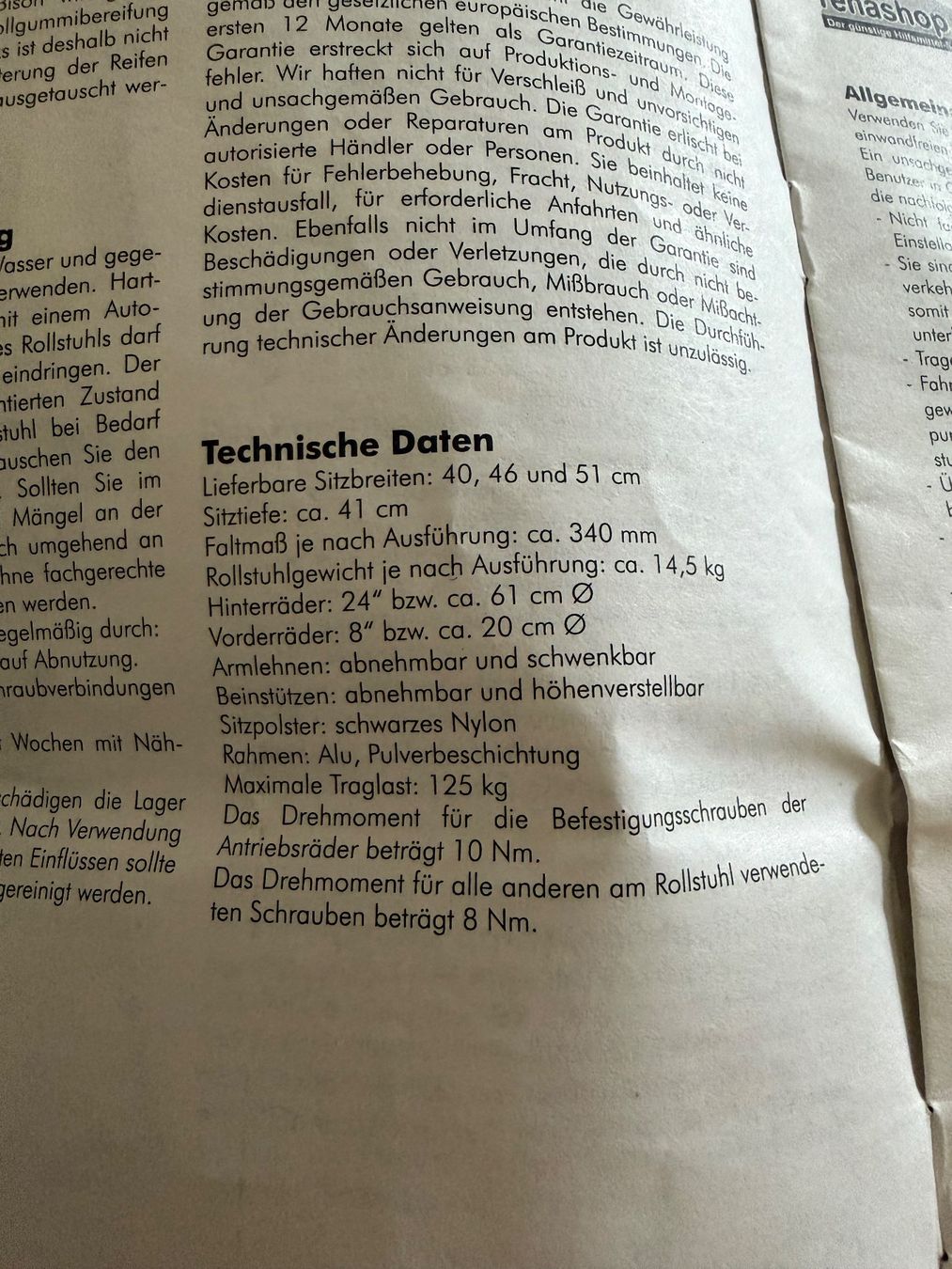 Sedie a rotelle: Rollstuhl in gutem Zustand – Usato da Zürich venduto da Sr220sr 6