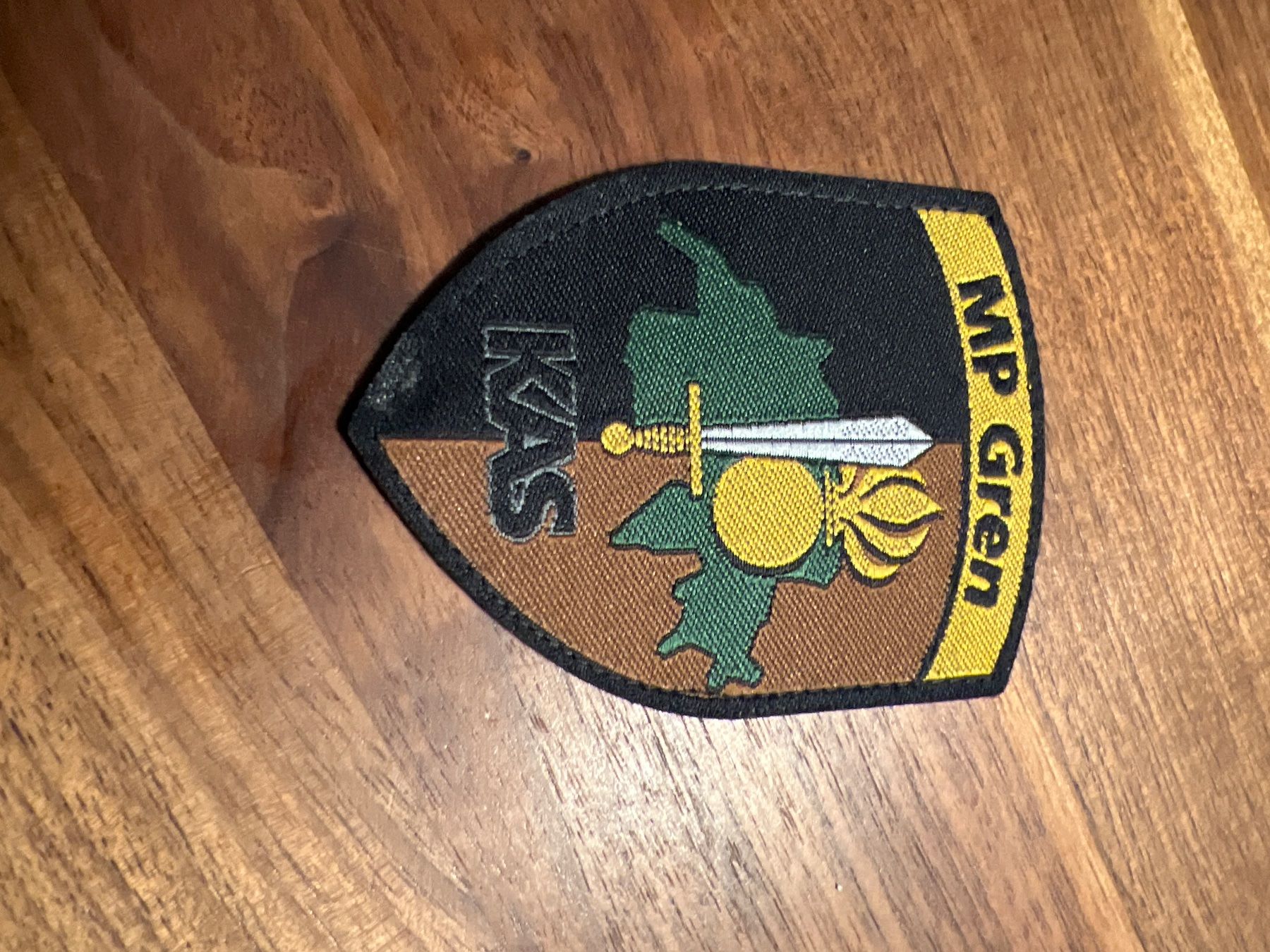 Schweizer Armee Plaketten & Abzeichen: Badge KAS MP Gren neu – Gebraucht aus Thun von IBT1