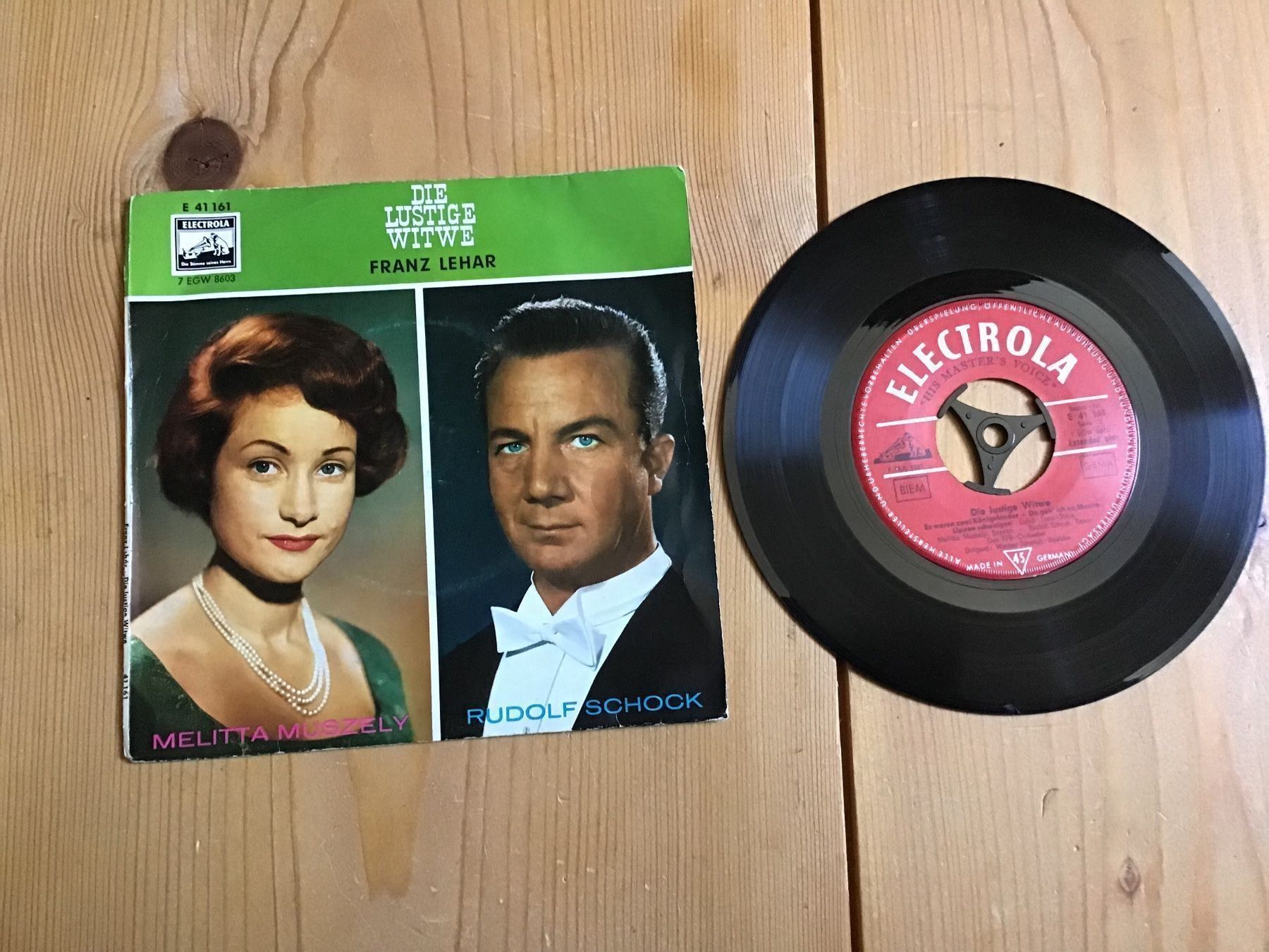 Dischi in vinile: single, R. Schock, die lustige witwe – Usato da liestal venduto da makai05
