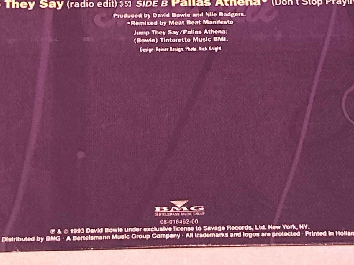 Dischi in vinile: David Bowie. 1993. jump the say – Usato da Faulensee venduto da Mizuno06 2