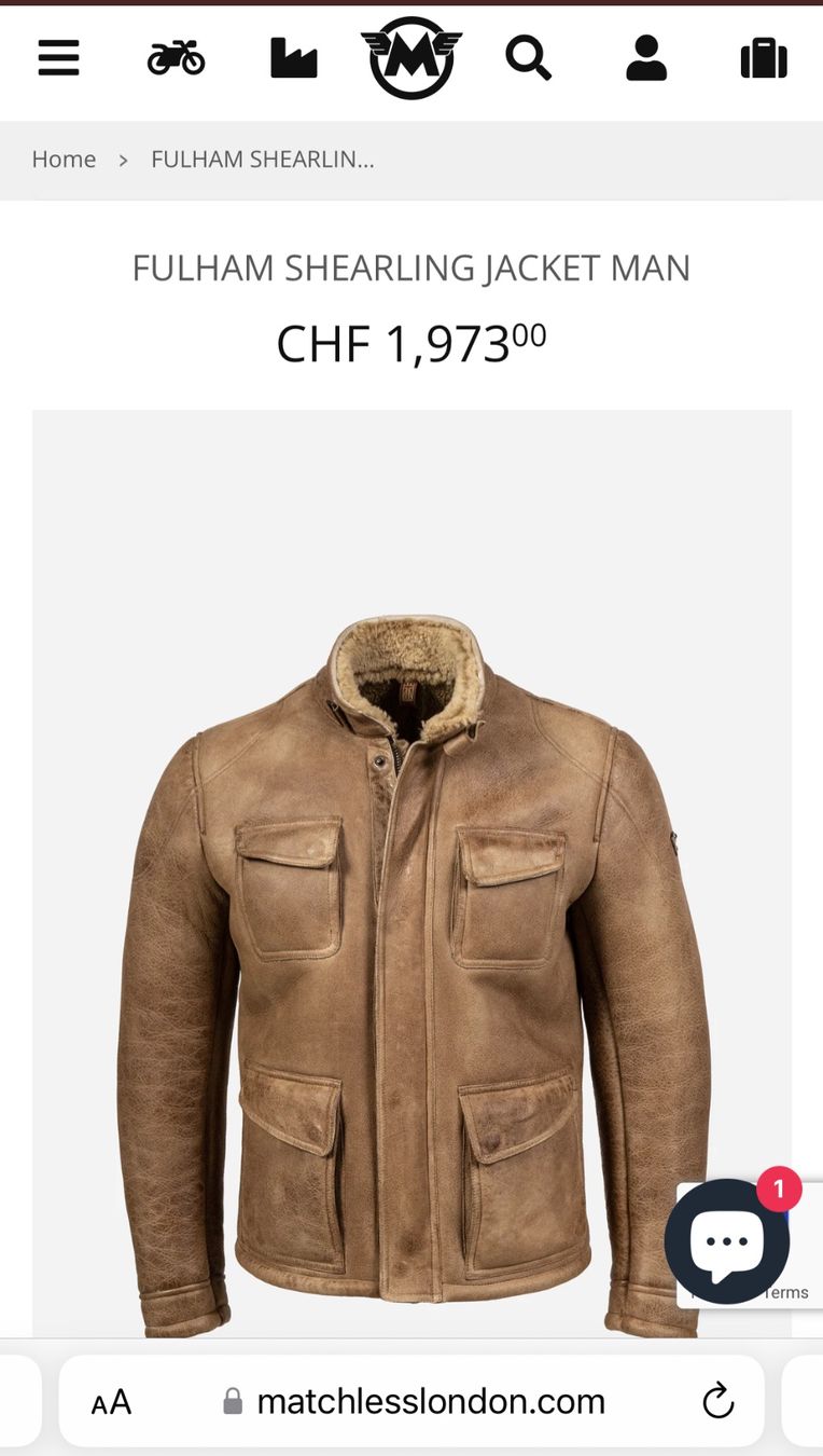 Belstaff Giacche: Matchless Fulham Shearling Jacket - S – Usato da Forch venduto da Joedassin_79 7