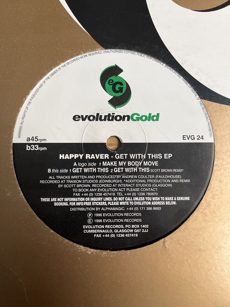Dischi in vinile: Happy Raver Happy Hardcore Vinyl – Usato da Wangen b. Olten venduto da break72 1