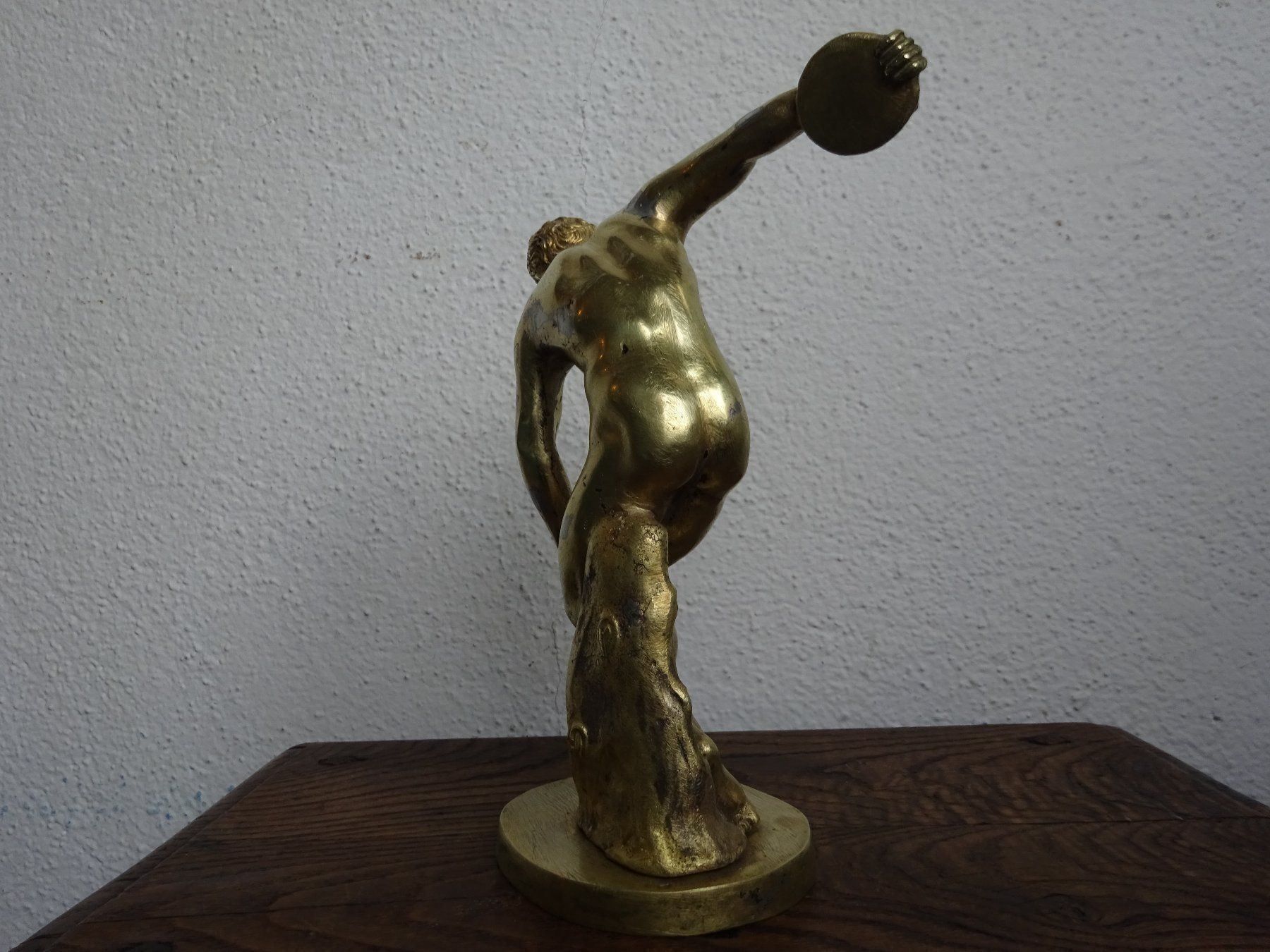 Sculture & Statue: Antiker Diskuswerfer / feuervergoldet – Usato da Esslingen venduto da eintagammeer 4
