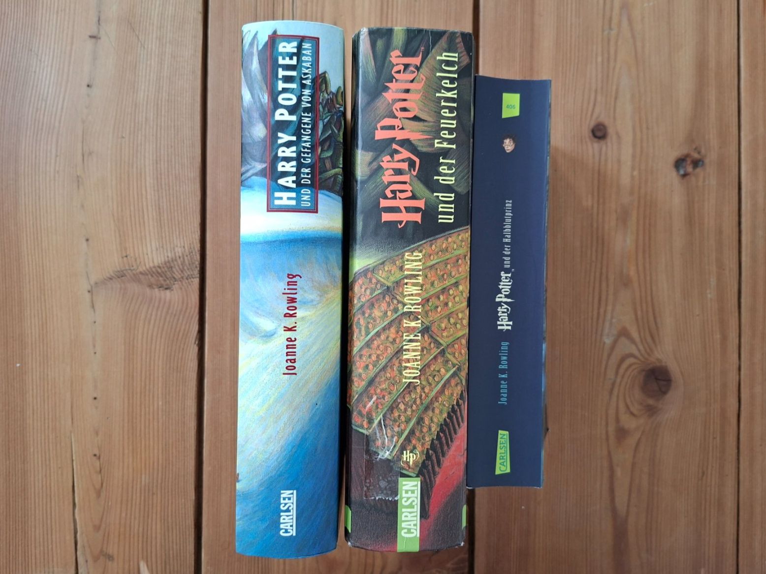Libri: Harry Potter Bücher (3 Teile) – Usato da Schiers venduto da Ritterdermark 1