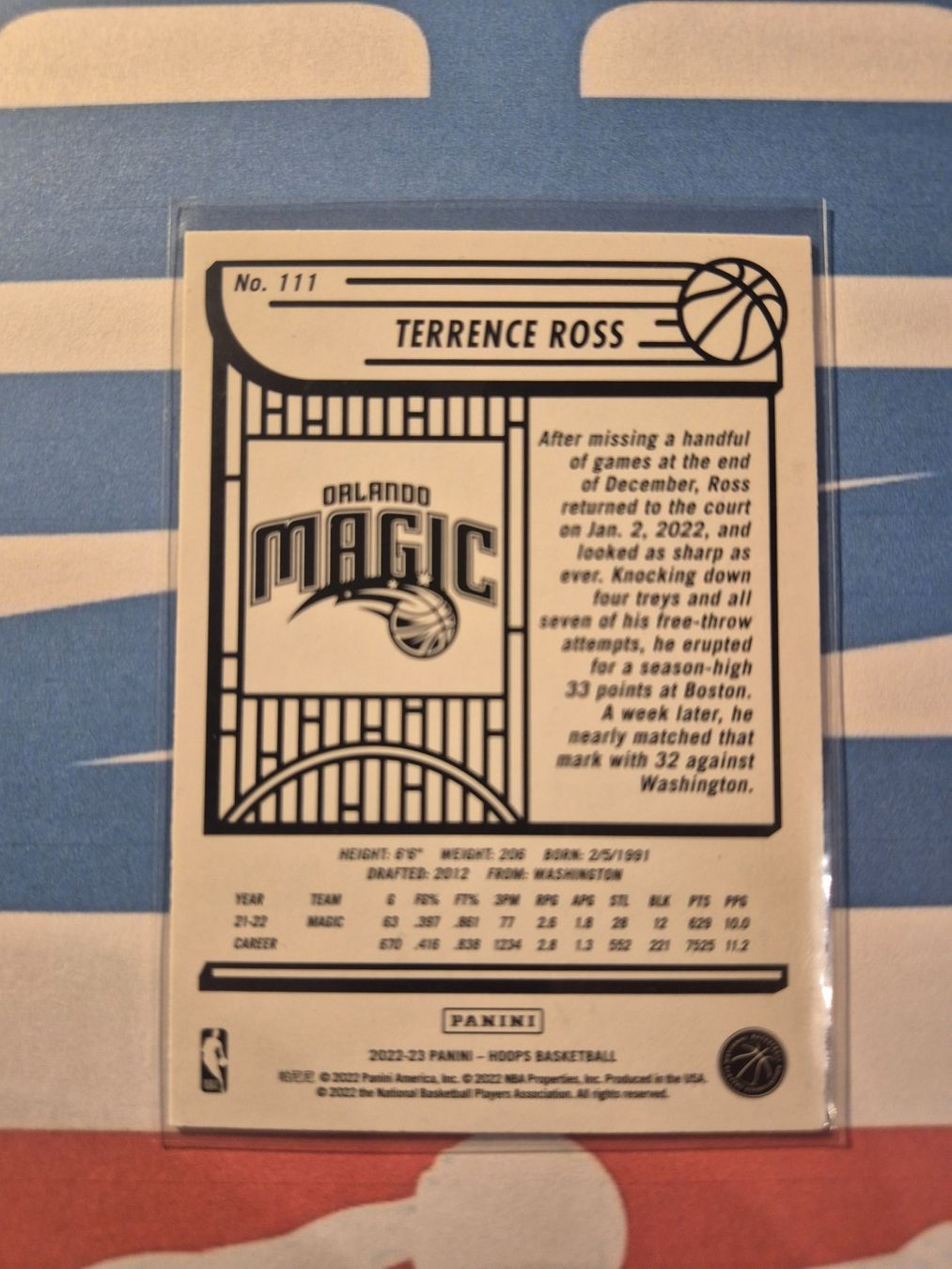 Panini Carte collezionabili: NBA Terrence Ross Orlando Magic – Usato da Treiten venduto da Sauber73 1