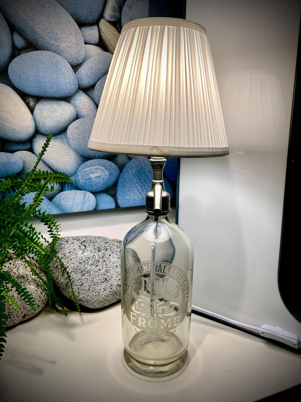 Lampade: Siphon-Flaschen -Lampe – Usato da Langnau am Albis venduto da vmff
