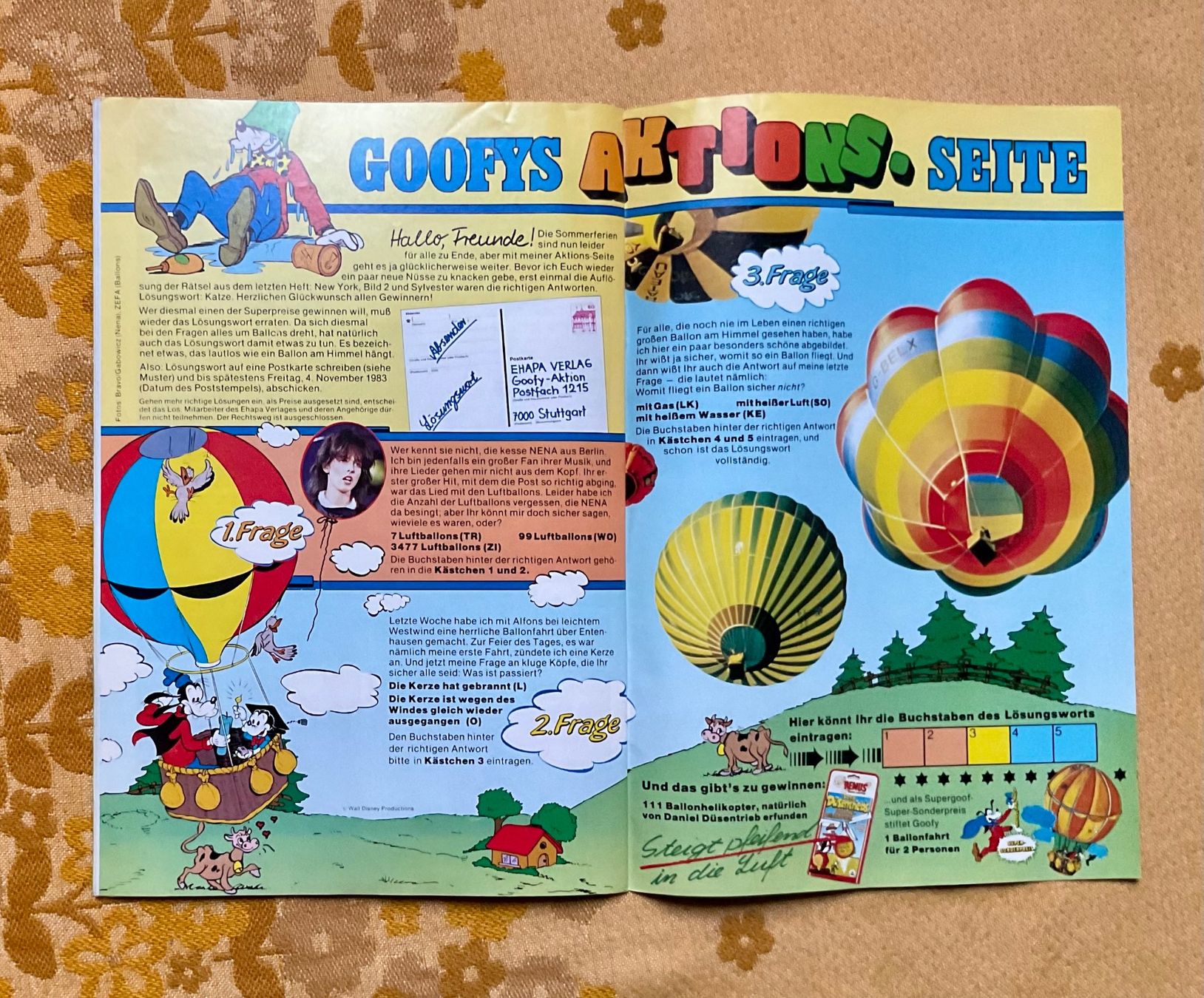 Comics: Goofy Heft Nr 10 von 1983 – Gebraucht aus Endingen von nathan05 8
