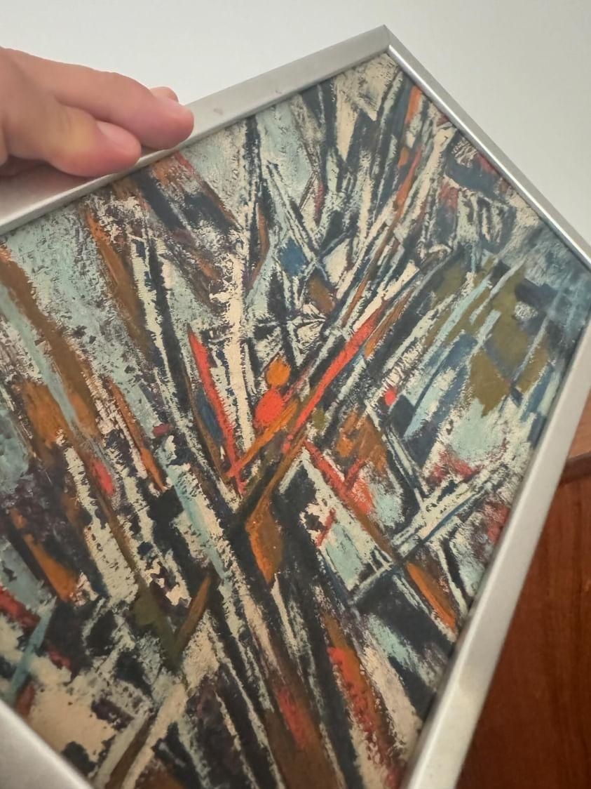 Gemälde: petit tableau signée – Gebraucht aus Vésenaz von Angela.C3 2