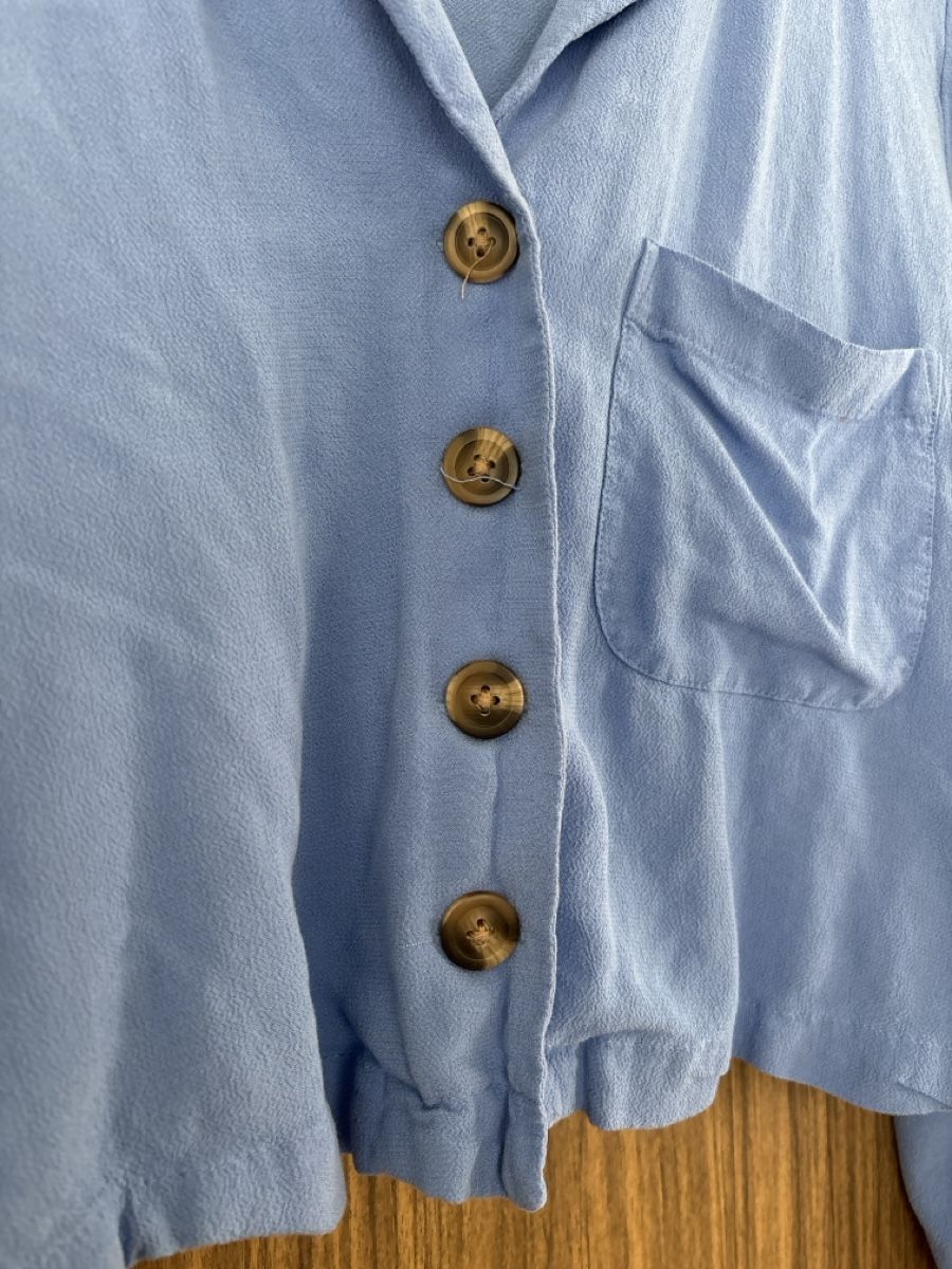 Camicette: Damen Bluse American Eagle blau Grösse M – Usato da Mels venduto da scn_98jw 1