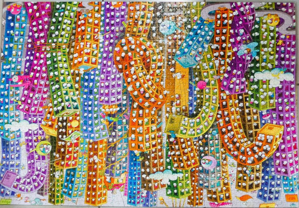 Puzzle Clementoni - Le Baiser De Mordillo - 6000 Pièces, Neuf