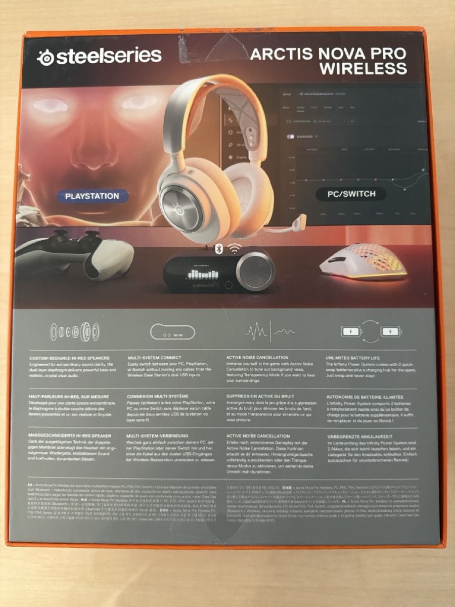 Steelseries Kopfhörer: Steelseries Arctis Nova Pro Wireless Kopfhörer weiss – Neu (gemäss Beschreibung) aus Hittnau von PeterS75 2