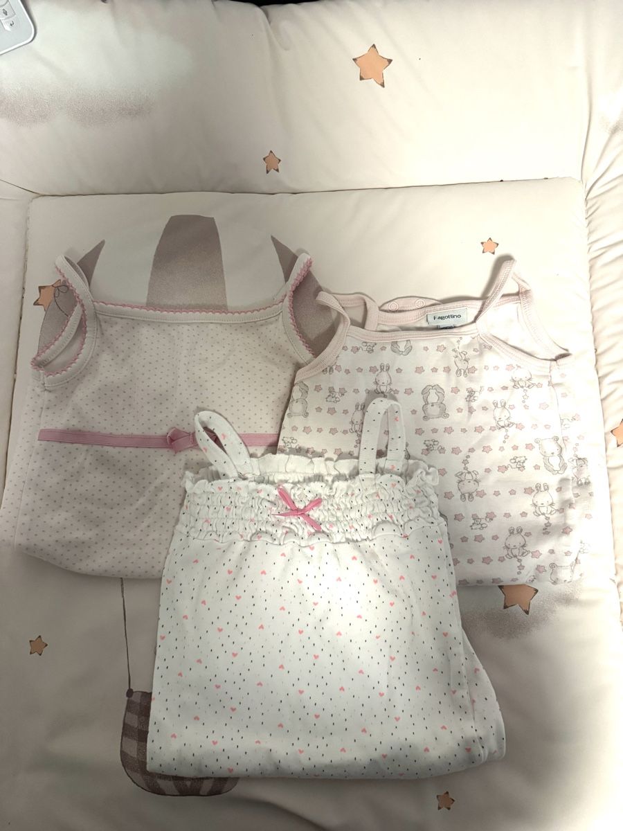 Lotti & Set di vestiti: 3 Bodys Gr. 98 Sommer Mädchen – Usato da Stetten AG venduto da 5uck5
