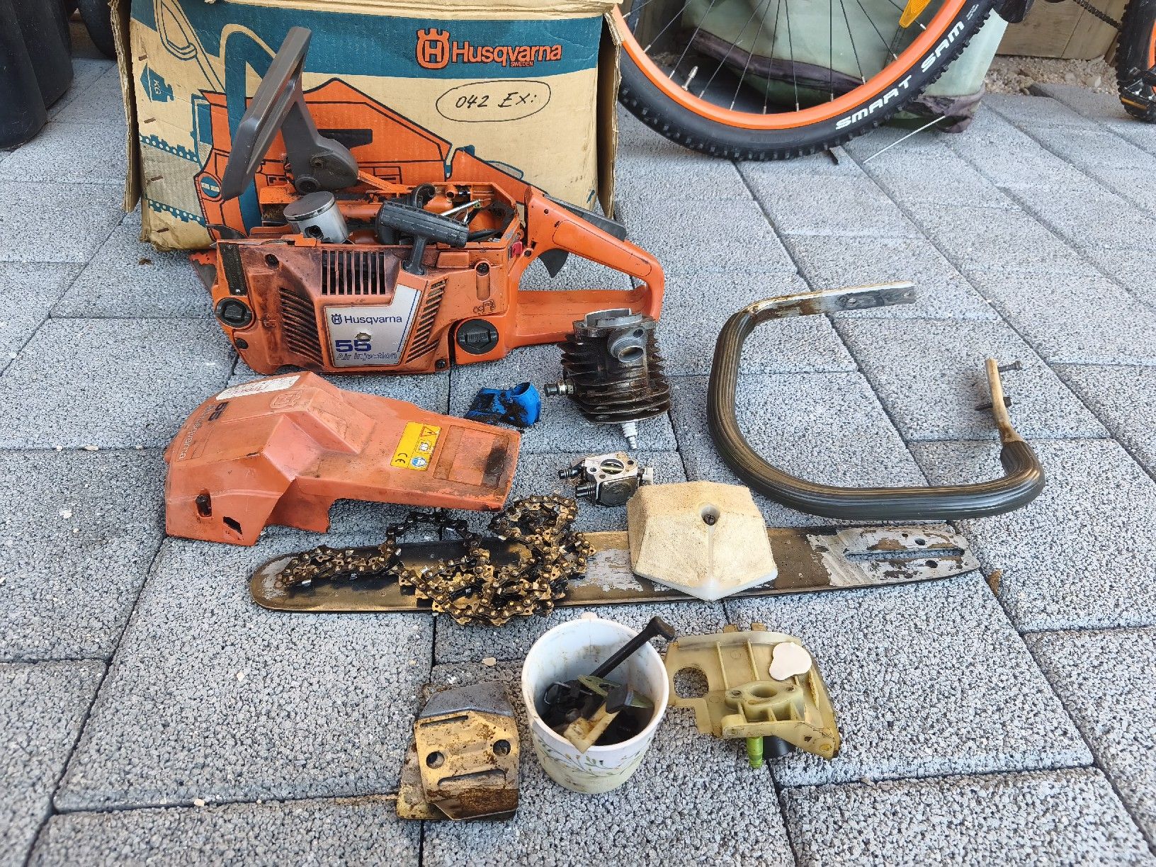 Husqvarna Sägen: Husqvarna 55 mit Fresser – Defekt aus Nunningen von Sandi123