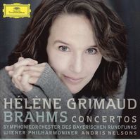 2CDs- HELENE GRIMAUD  Brahms Concertos (Deutsche Grammophon)