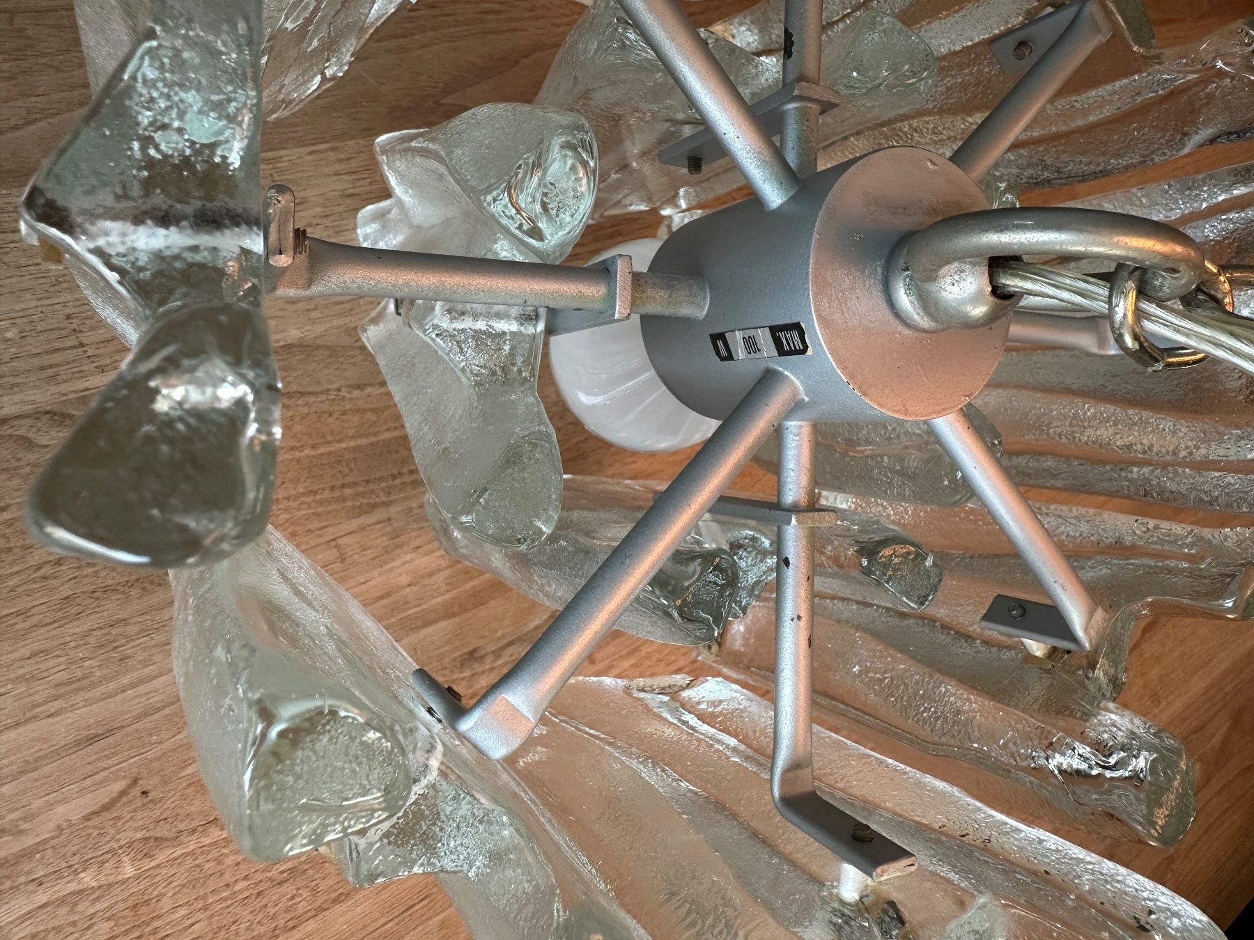 Kronleuchter & Deckenlampen: Leuchte, Glaselemente – Gebraucht aus Lostorf von Andih2 2