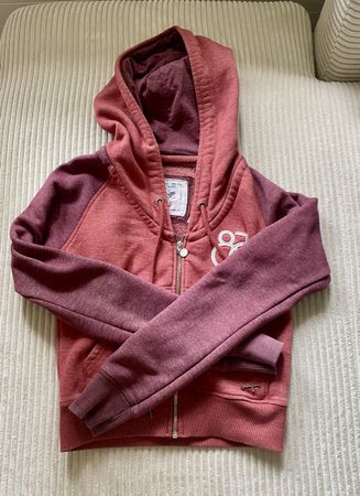 Only Kapuzenpullover Hoodie Jacke Pullover Rot Bordeaux S 36