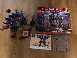Lego Ninjago 71813 Wolfsmasken Dojo top Zustand komplett