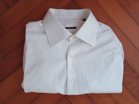 🔥Xacus Supercotone Herrenhemd weiß Gr. 45/18 – 100% Baumwol
